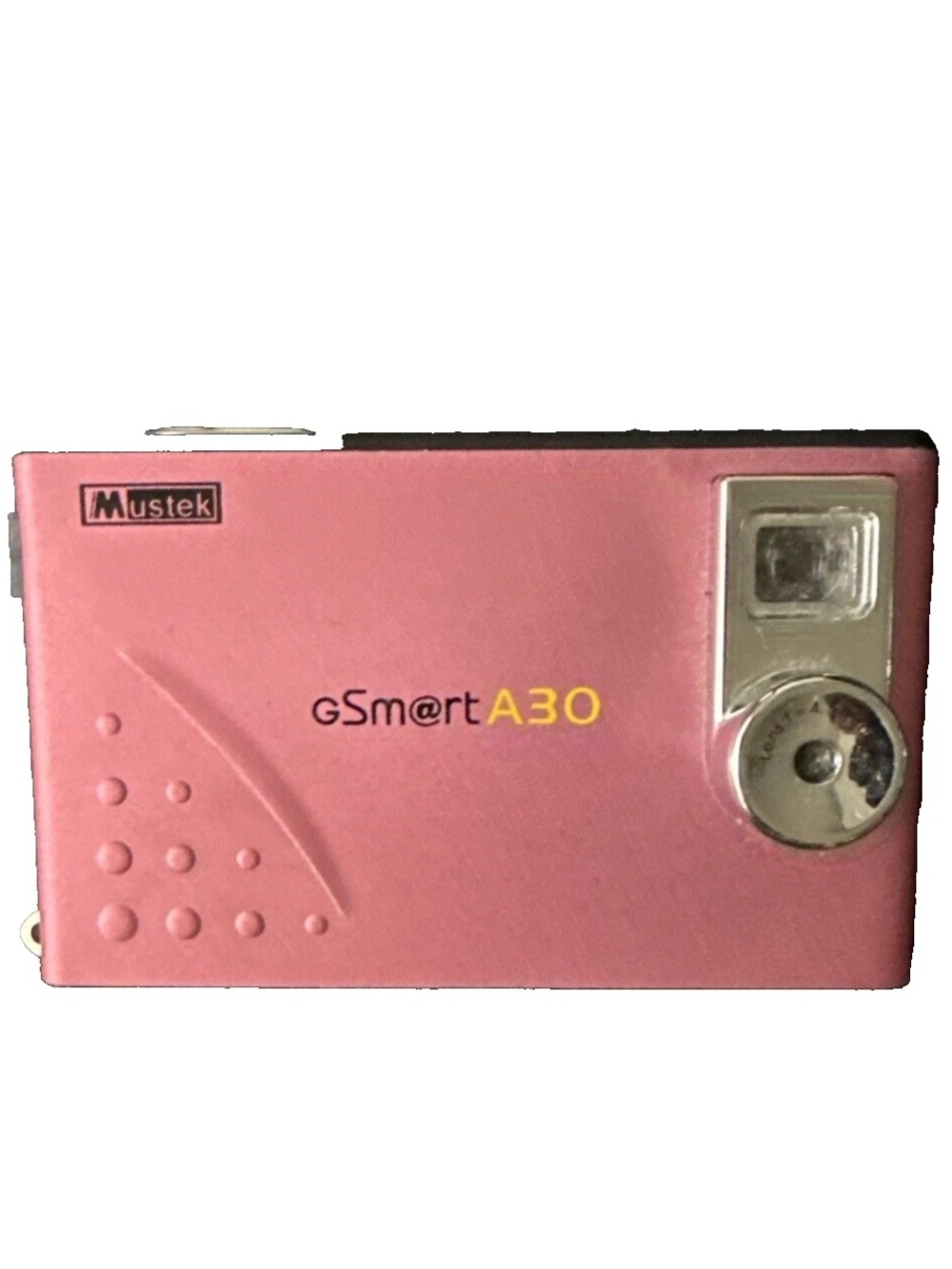 gSmart A30 Pink Compact Digital Camera - Sleek Point-and-Shoot